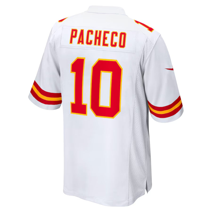 KC.Chiefs #10 Isiah Pacheco White Vapor F.U.S.E. Limited Jersey Stitched American Football Jerseys
