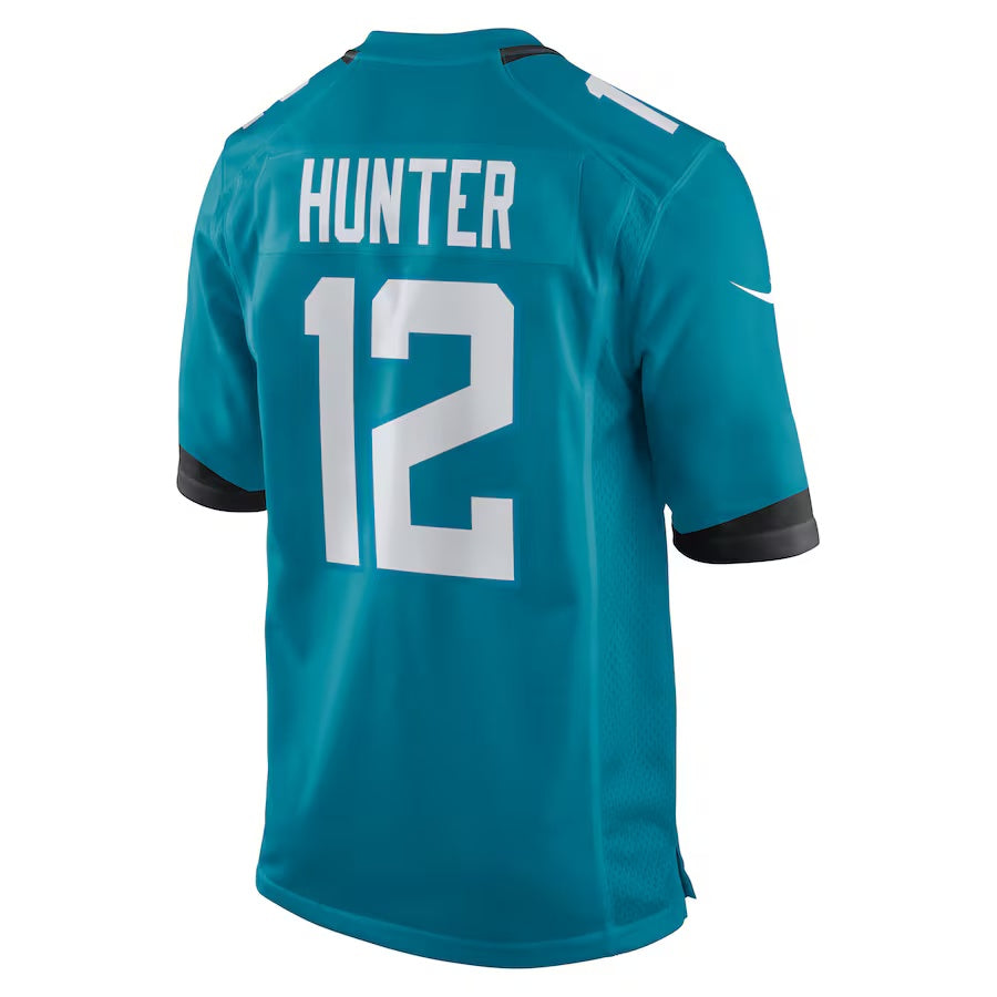 J.Jaguars #12 Travis Hunter Teal Vapor F.U.S.E. Limited Jersey Stitched American Football Jerseys