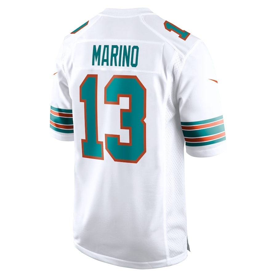 M.Dolphins #13 Dan Marino White Vapor F.U.S.E. Limited Jersey Stitched American Football Jerseys