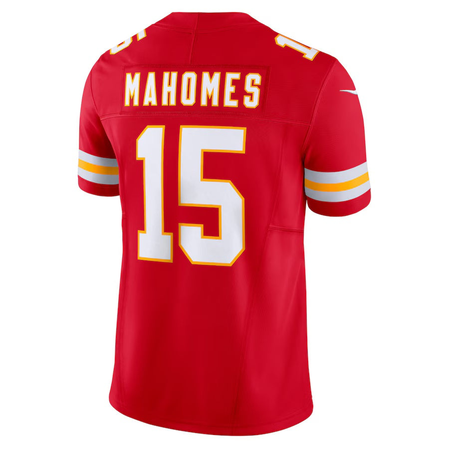 KC.Chiefs #15 Patrick Mahomes Red Vapor F.U.S.E. Limited Jersey Stitched American Football Jerseys