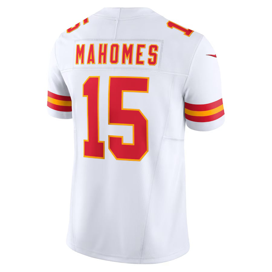 KC.Chiefs #15 Patrick Mahomes White Vapor F.U.S.E. Limited Jersey Stitched American Football Jerseys