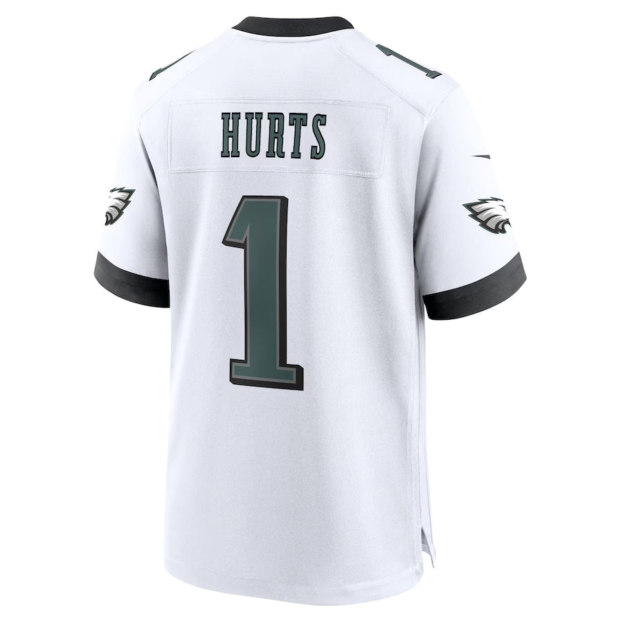 P.Eagles #1 Jalen Hurts White Vapor F.U.S.E. Limited Jersey Stitched American Football Jerseys