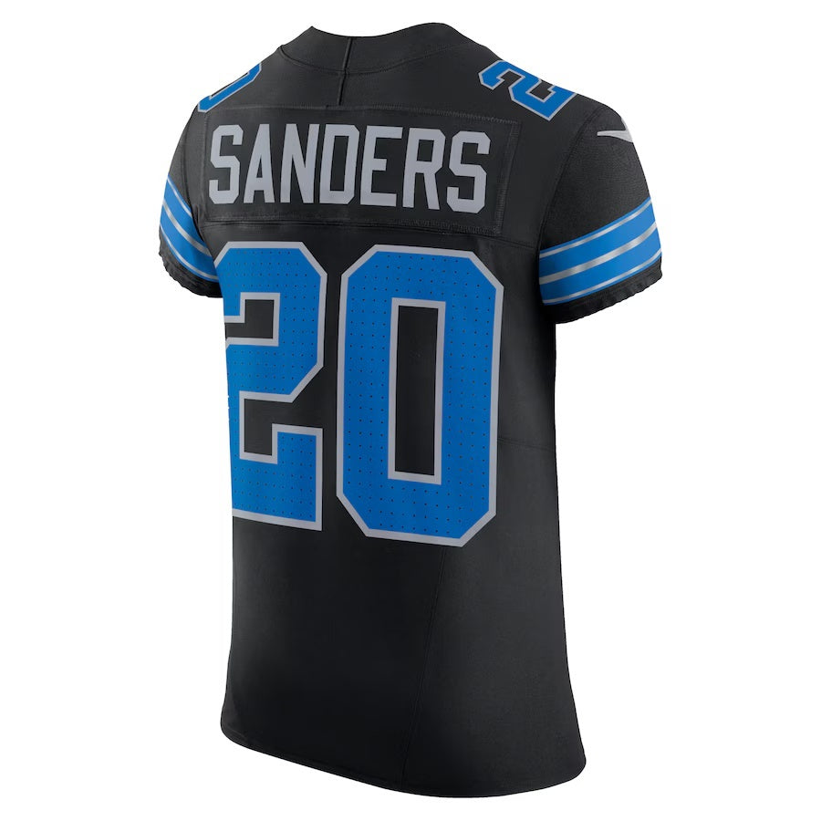 D.Lions #20 Barry Sanders Black Vapor F.U.S.E. Limited Jersey Stitched American Football Jerseys