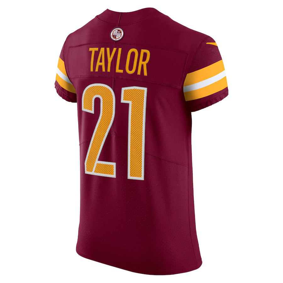 W.Commanders #21 Sean Taylor Burgundy Vapor F.U.S.E. Limited Jersey Stitched American Football Jerseys
