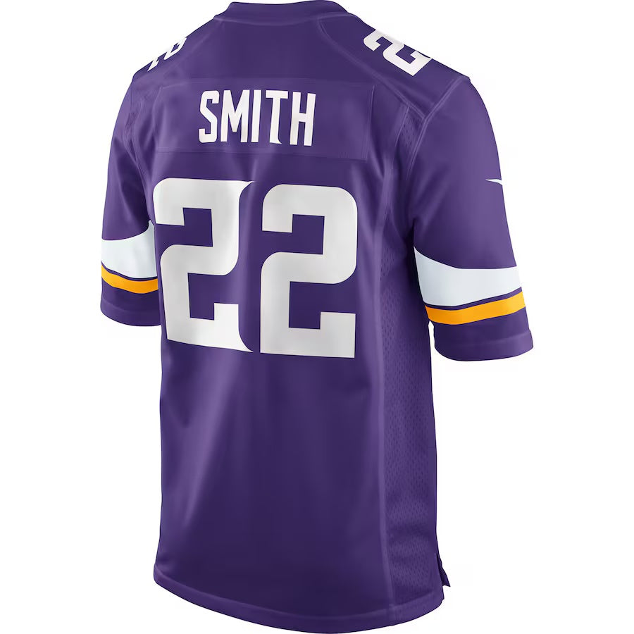 MN.Vikings #22 Harrison Smith Purple Vapor F.U.S.E. Limited Jersey Stitched American Football Jerseys