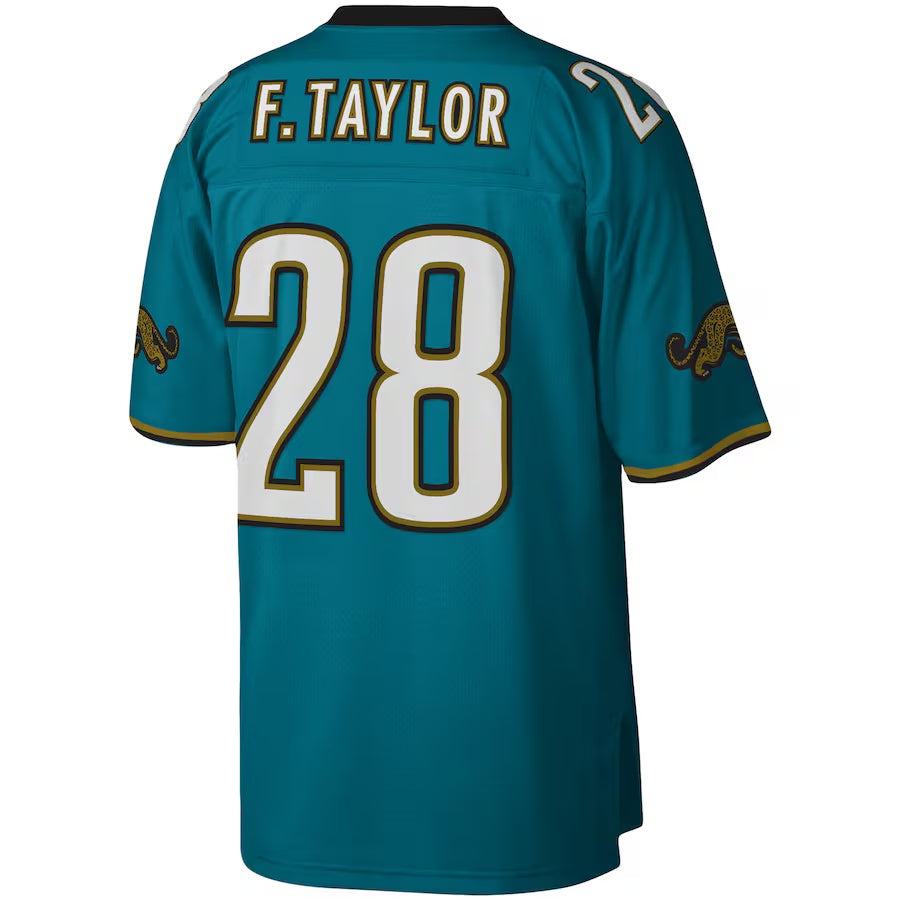 J.Jaguars #28 Fred Taylor Teal Vapor F.U.S.E. Limited Jersey Stitched American Football Jerseys