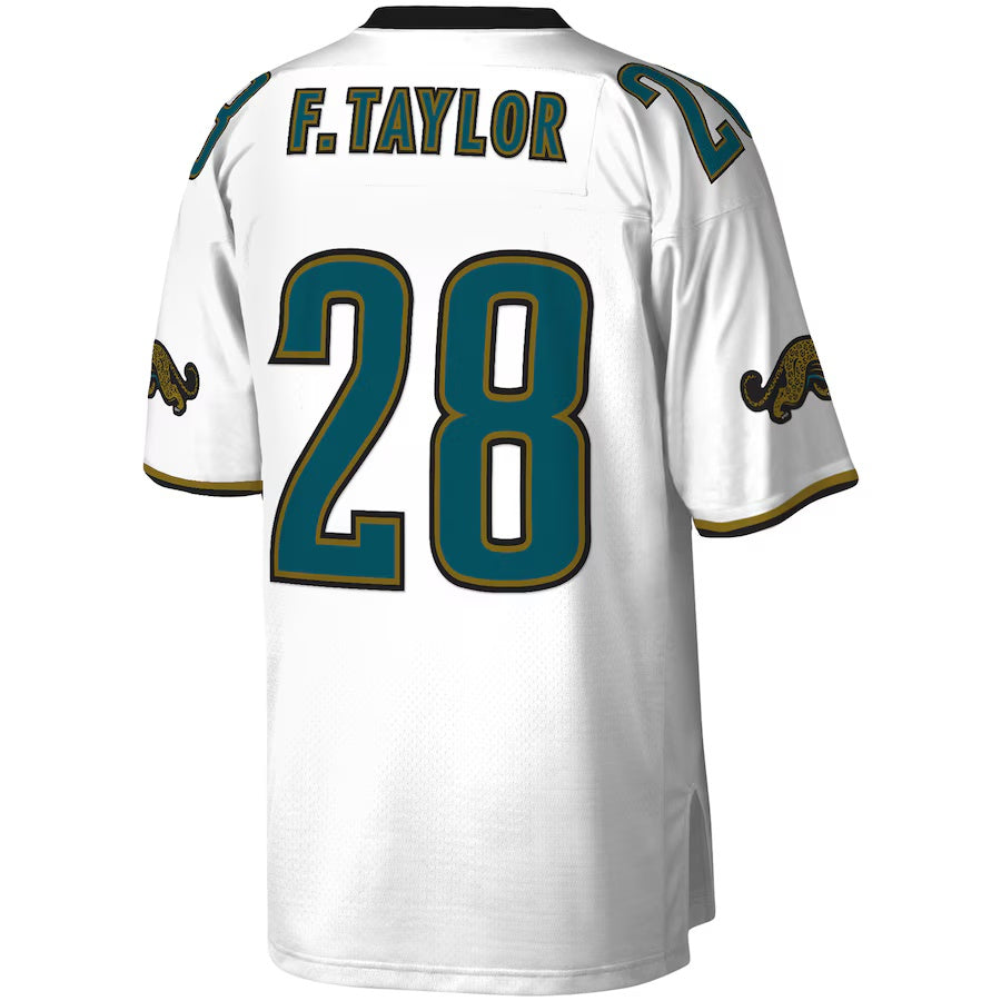 J.Jaguars #28 Fred Taylor White Vapor F.U.S.E. Limited Jersey Stitched American Football Jerseys