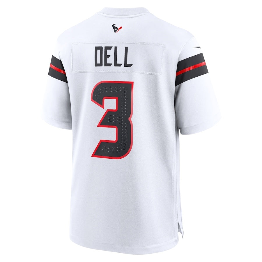 H.Texans #3 Tank Dell White Vapor F.U.S.E. Limited Jersey Stitched American Football Jerseys