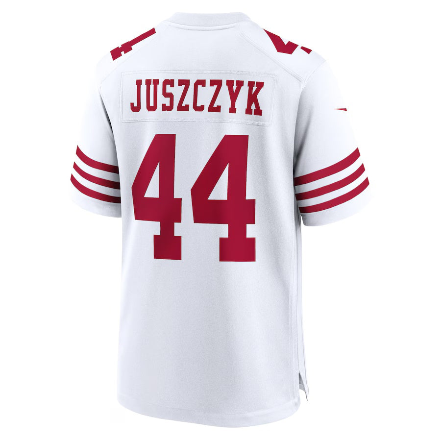 SF.49ers #44 Kyle Juszczyk White Vapor F.U.S.E. Limited Jersey Stitched American Football Jersey