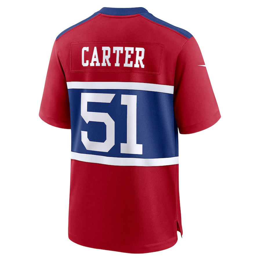 NY.Giants #51 Abdul Carter Red Vapor F.U.S.E. Limited Jersey Stitched American Football Jerseys