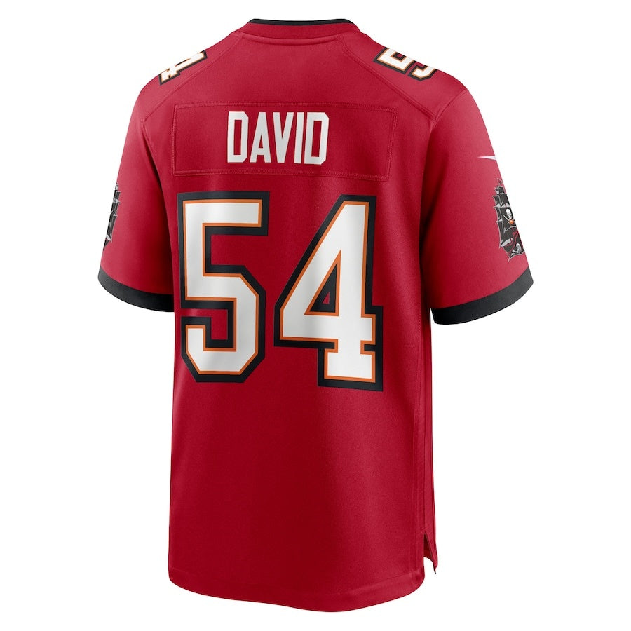 TB.Buccaneers #54 Lavonte David Red Vapor F.U.S.E. Limited Jersey Stitched American Football Jerseys