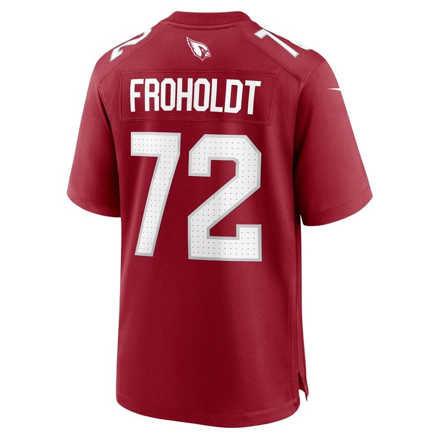 A.Cardinals #72 Hjalte Froholdt Cardinal Vapor F.U.S.E. Limited Jersey Stitched American Football Jerseys