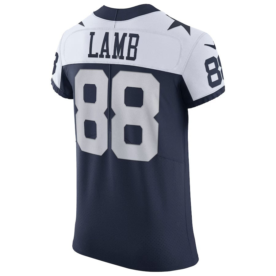 D.Cowboys #88 CeeDee Lamb Navy Vapor F.U.S.E. Limited Jersey American Football Jersey