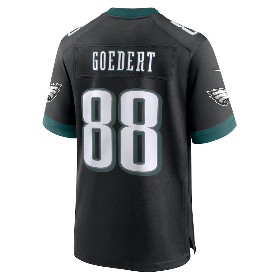 P.Eagles #88 Dallas Goedert Black Vapor F.U.S.E. Limited Jersey Stitched American Football Jerseys