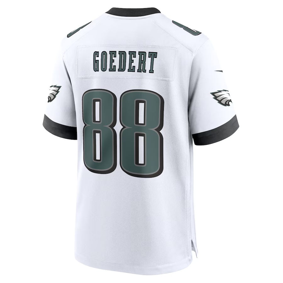 P.Eagles #88 Dallas Goedert White Vapor F.U.S.E. Limited Jersey Stitched American Football Jerseys