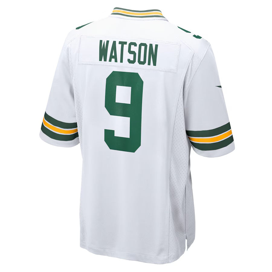 GB.Packers #9 Christian Watson White Vapor F.U.S.E. Limited Jersey Stitched American Football Jerseys