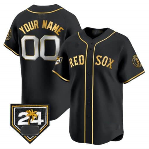 Custom Boston Red Sox 2024 Spring Training Patch Vapor Premier Limited¡§C All Stitched Baseball Jersey