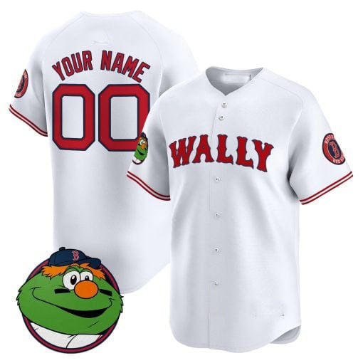 Custom Boston Red Sox Wally Vapor Premier Limited¡§C All Stitched Baseball Jersey