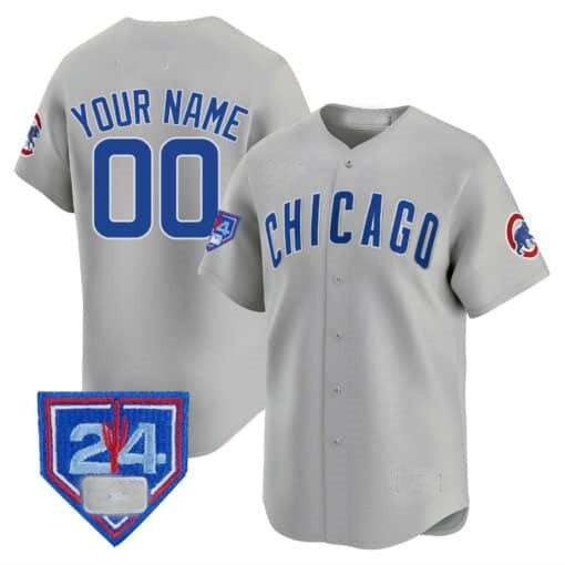 Custom Chicago Cubs 2024 Spring Training Patch Vapor Premier Limited V2¡§C All Stitched Baseball Jersey