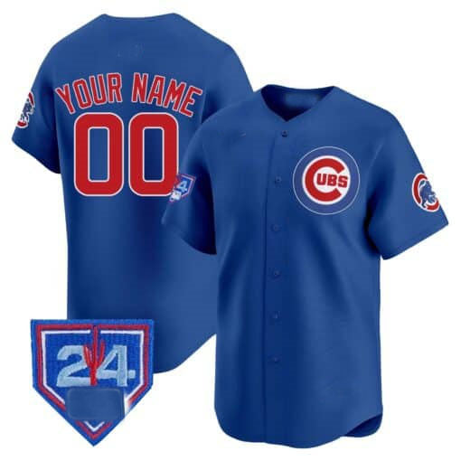 Custom Chicago Cubs 2024 Spring Training Patch Vapor Premier Limited V2¡§C All Stitched Baseball Jersey