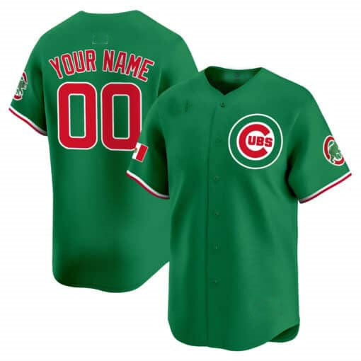 Custom Chicago Cubs Mexico Vapor Premier Limited V3¡§C All Stitched Baseball Jersey