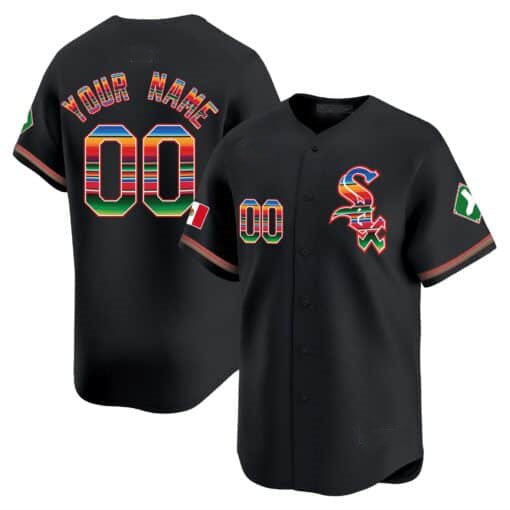 Custom Chicago White Sox Mexico Vapor Premier Limited V2 ¡§C All Stitched Baseball Jersey