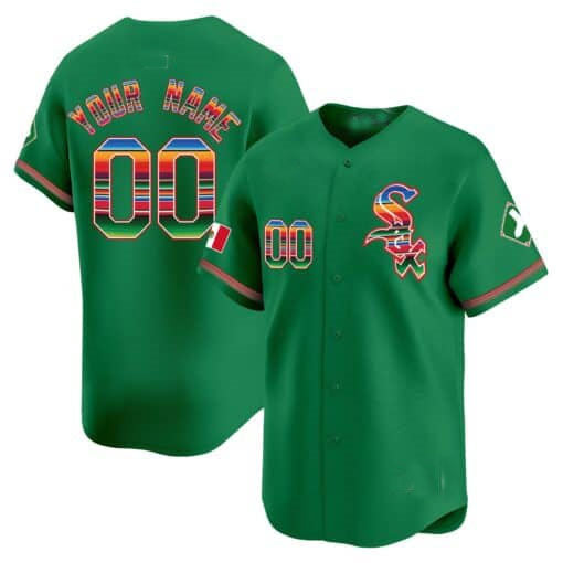 Custom Chicago White Sox Mexico Vapor Premier Limited V2 ¡§C All Stitched Baseball Jersey