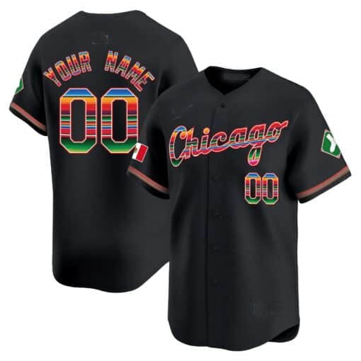 Custom Chicago White Sox Mexico Vapor Premier Limited V3 ¡§C All Stitched Baseball Jersey