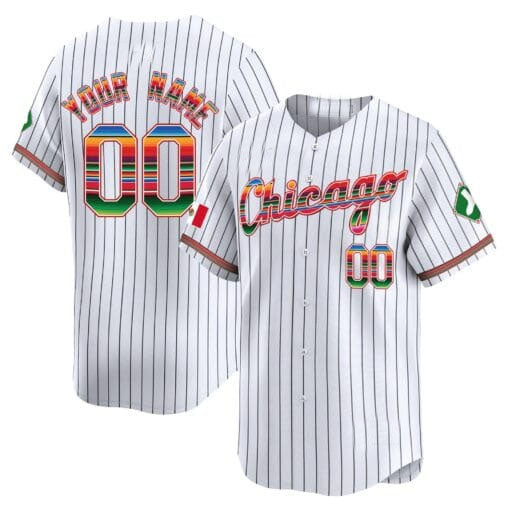 Custom Chicago White Sox Mexico Vapor Premier Limited V3 ¡§C All Stitched Baseball Jersey