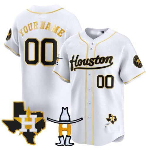 Custom Houston Astros Rodeo Patch Vapor Premier Limited ¡§C All Stitched Baseball Jersey
