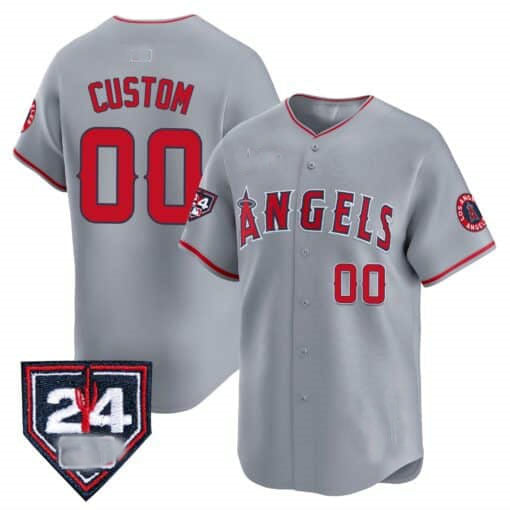 Custom Los Angeles Angels 2024 Spring Training Patch Vapor Premier Limited ¡§C All Stitched Baseball Jersey