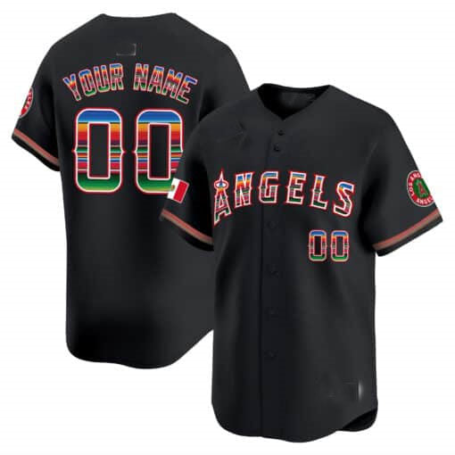 Custom Los Angeles Angels Mexico Vapor Premier Limited ¡§C All Stitched Baseball Jersey