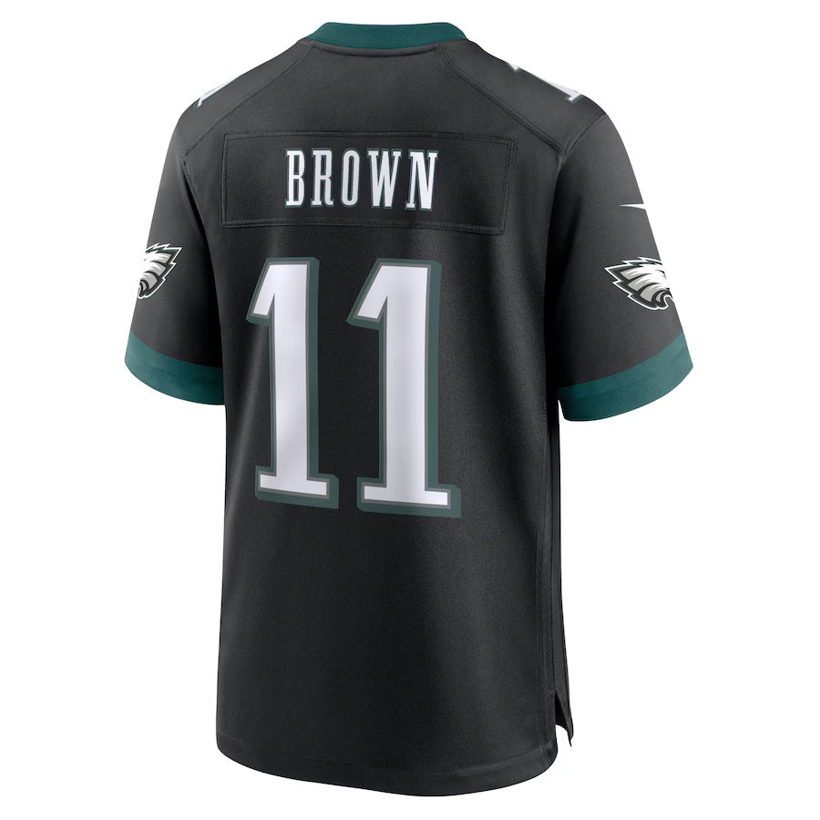 P.Eagles #11 A.J. Brown Black Vapor F.U.S.E. Limited Jersey Stitched American Football Jerseys