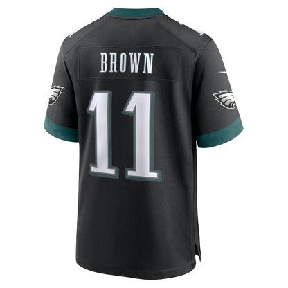 P.Eagles #11 A.J. Brown Black Vapor F.U.S.E. Limited Jersey Stitched American Football Jerseys