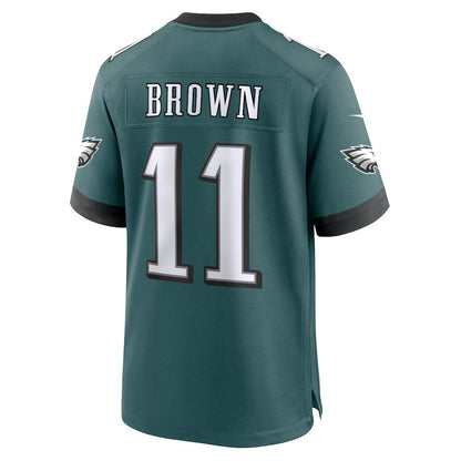 P.Eagles #11 A.J. Brown Midnight Green Vapor F.U.S.E. Limited Jersey Stitched American Football Jerseys