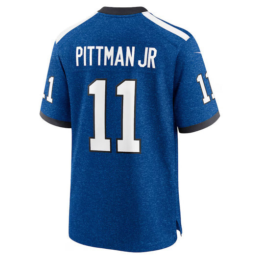 IN.Colts #11 Michael Pittman Jr. Blue Vapor F.U.S.E. Limited Jersey Stitched American Football Jerseys