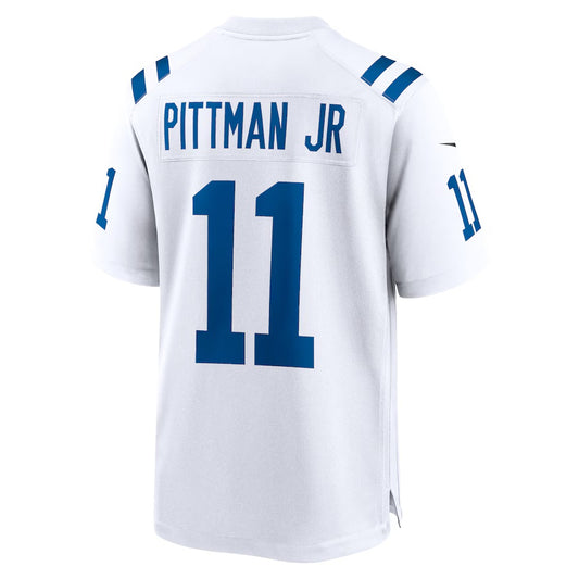 IN.Colts #11 Michael Pittman Jr. White Vapor F.U.S.E. Limited Jersey Stitched American Football Jerseys