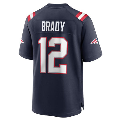 NE.Patriots #12 Tom Brady Navy Vapor F.U.S.E. Limited Jersey Stitched American Football Jerseys