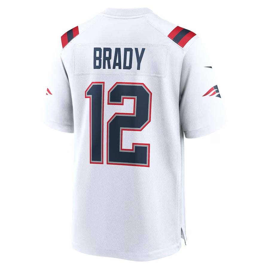 NE.Patriots #12 Tom Brady White Vapor F.U.S.E. Limited Jersey Stitched American Football Jerseys