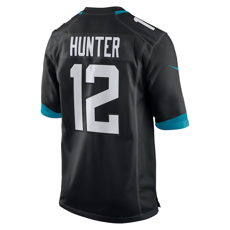 J.Jaguars #12 Travis Hunter Black Vapor F.U.S.E. Limited Jersey Stitched American Football Jerseys