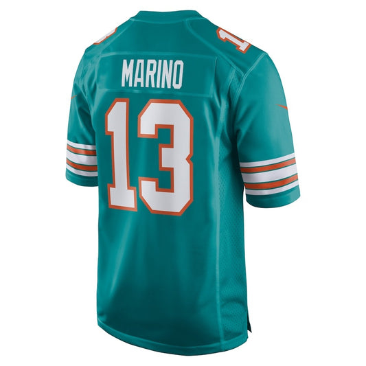 M.Dolphins #13 Dan Marino Aqua Vapor F.U.S.E. Limited Jersey Stitched American Football Jerseys