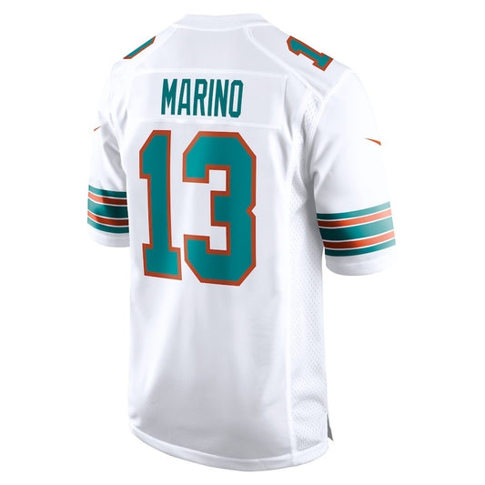 M.Dolphins #13 Dan Marino White Vapor F.U.S.E. Limited Jersey Stitched American Football Jerseys