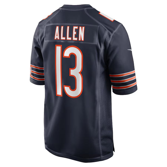 C.Bears #13 Keenan Allen Navy Vapor F.U.S.E. Limited Jersey Stitched American Football Jerseys