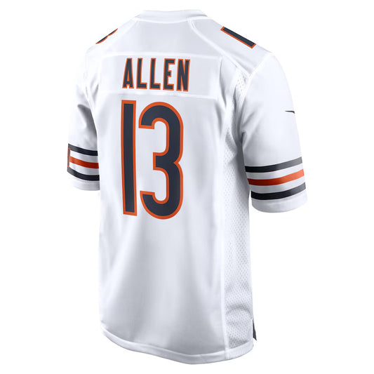 C.Bears #13 Keenan Allen White Vapor F.U.S.E. Limited Jersey Stitched American Football Jerseys