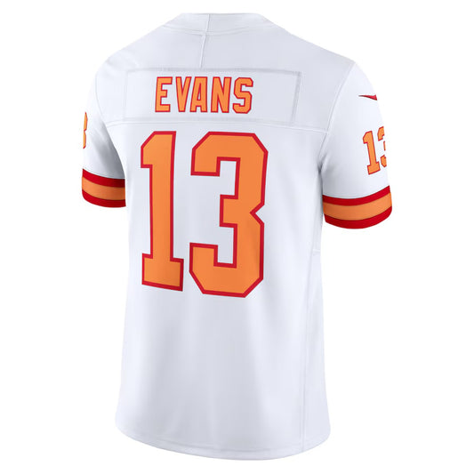 TB.Buccaneers #13 Mike Evans White Vapor F.U.S.E. Limited Jersey Stitched American Football Jerseys