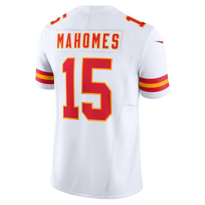 KC.Chiefs #15 Patrick Mahomes White Vapor F.U.S.E. Limited Jersey Stitched American Football Jerseys