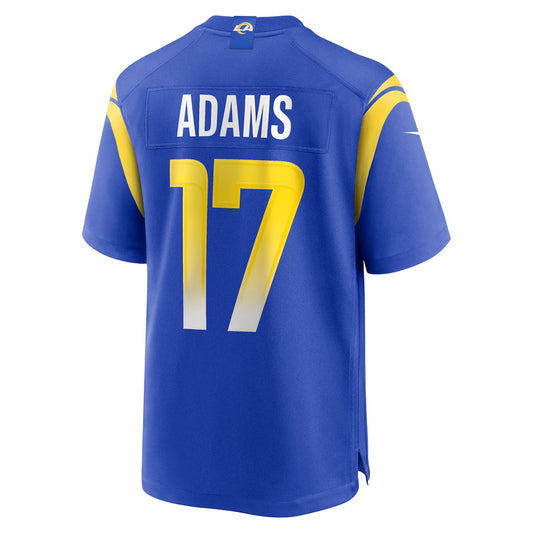 LA.Rams #17 Davante Adams Royal Vapor F.U.S.E. Limited Jersey Stitched American Football Jersey
