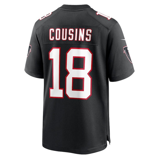 A.Falcons #18 Kirk Cousins White Vapor F.U.S.E. Limited Jersey Stitched American Football Jerseys