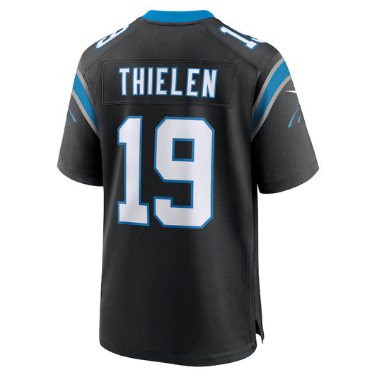 C.Panthers #19 Adam Thielen Black Vapor F.U.S.E. Limited Jersey Stitched American Football Jerseys