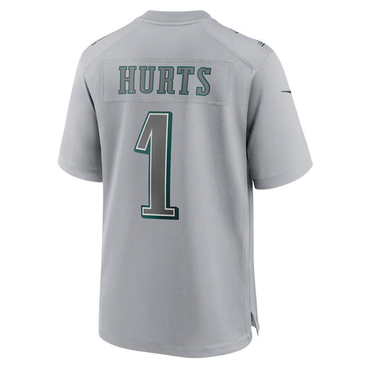 P.Eagles #1 Jalen Hurts Gray Vapor F.U.S.E. Limited Jersey Stitched American Football Jerseys